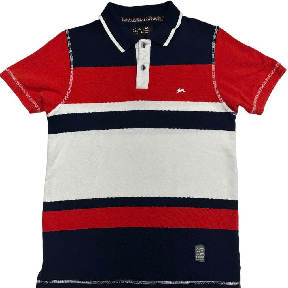 A. Tiziano Brady Red Polo (S)